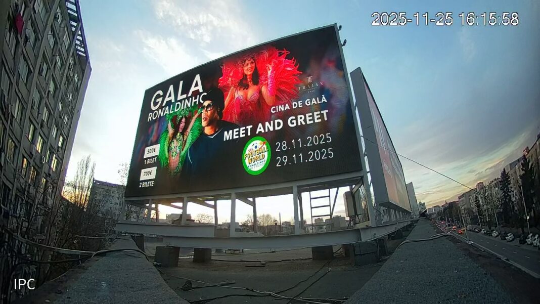 The city of Iași is preparing for Football World Ronaldinho and Friends!